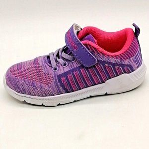 Mayzero‎ Girls Sneaker Purple/Pink Lace Up Front Flat Heel Cushioned EUR 30
